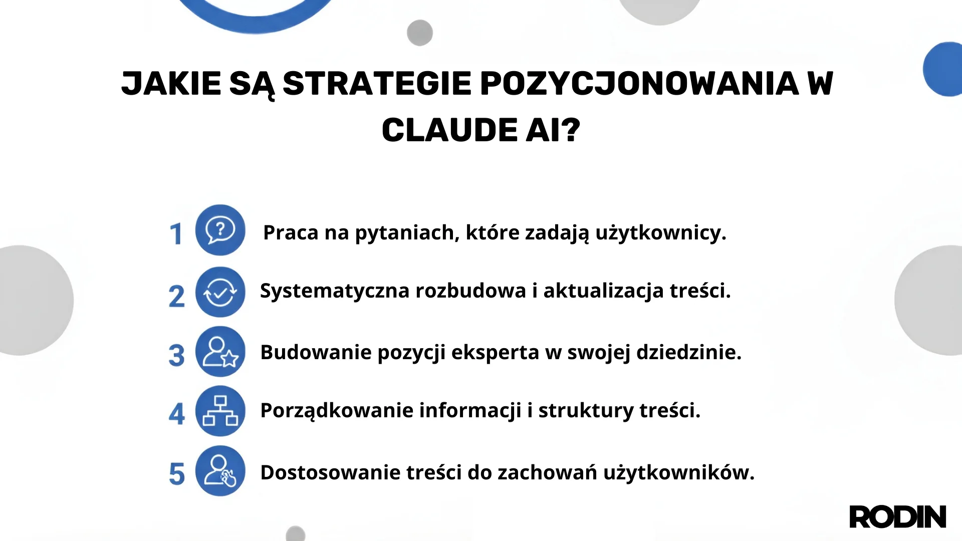 Jakie są strategie pozycjonowania w Claude AI?