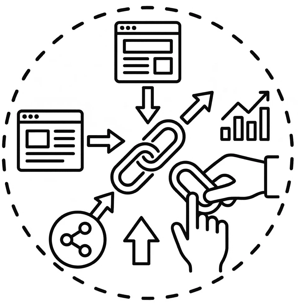 link-buildning-black