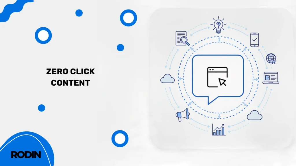 Zero Click Content