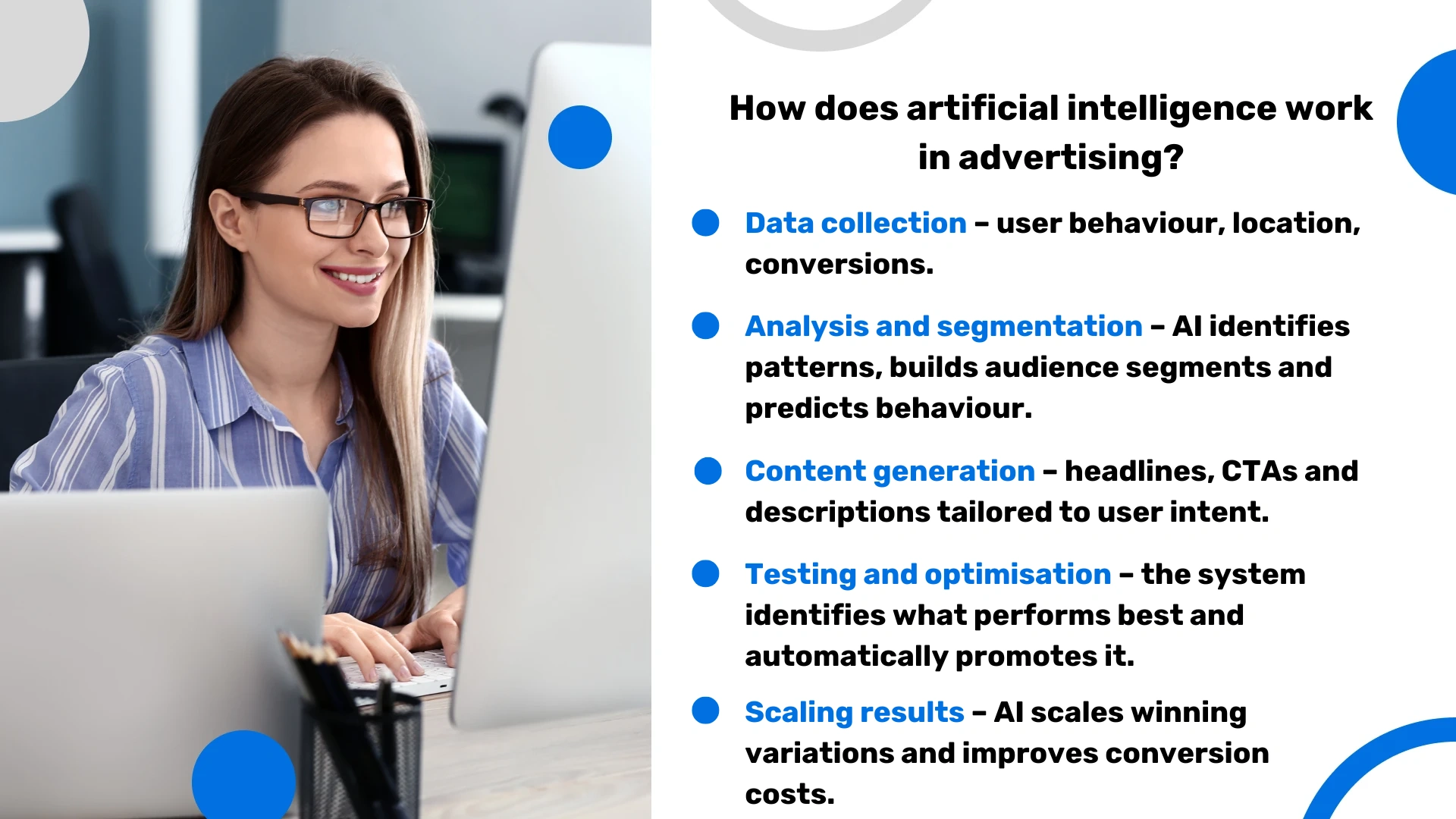 How does artificial intelligence work in advertising?