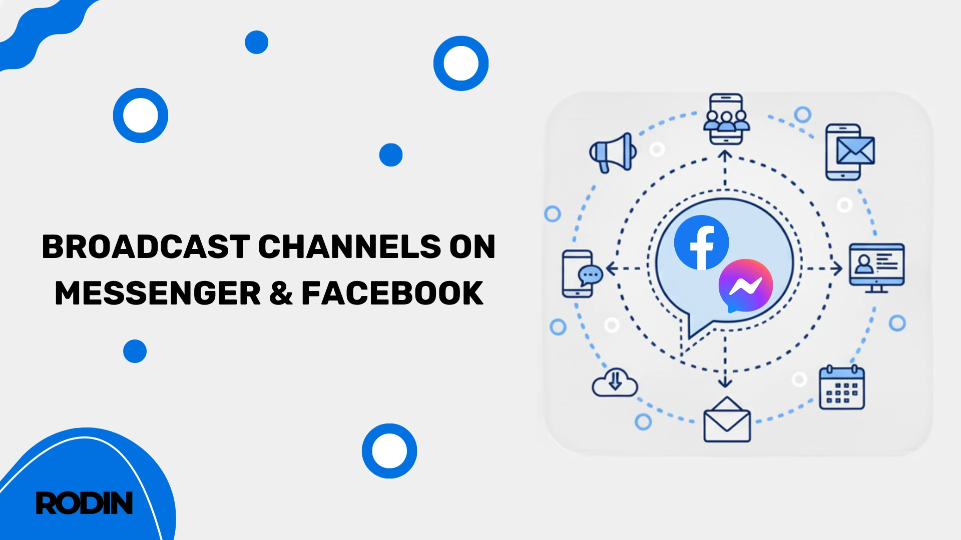 Using Broadcast Channels on Messenger and Facebook