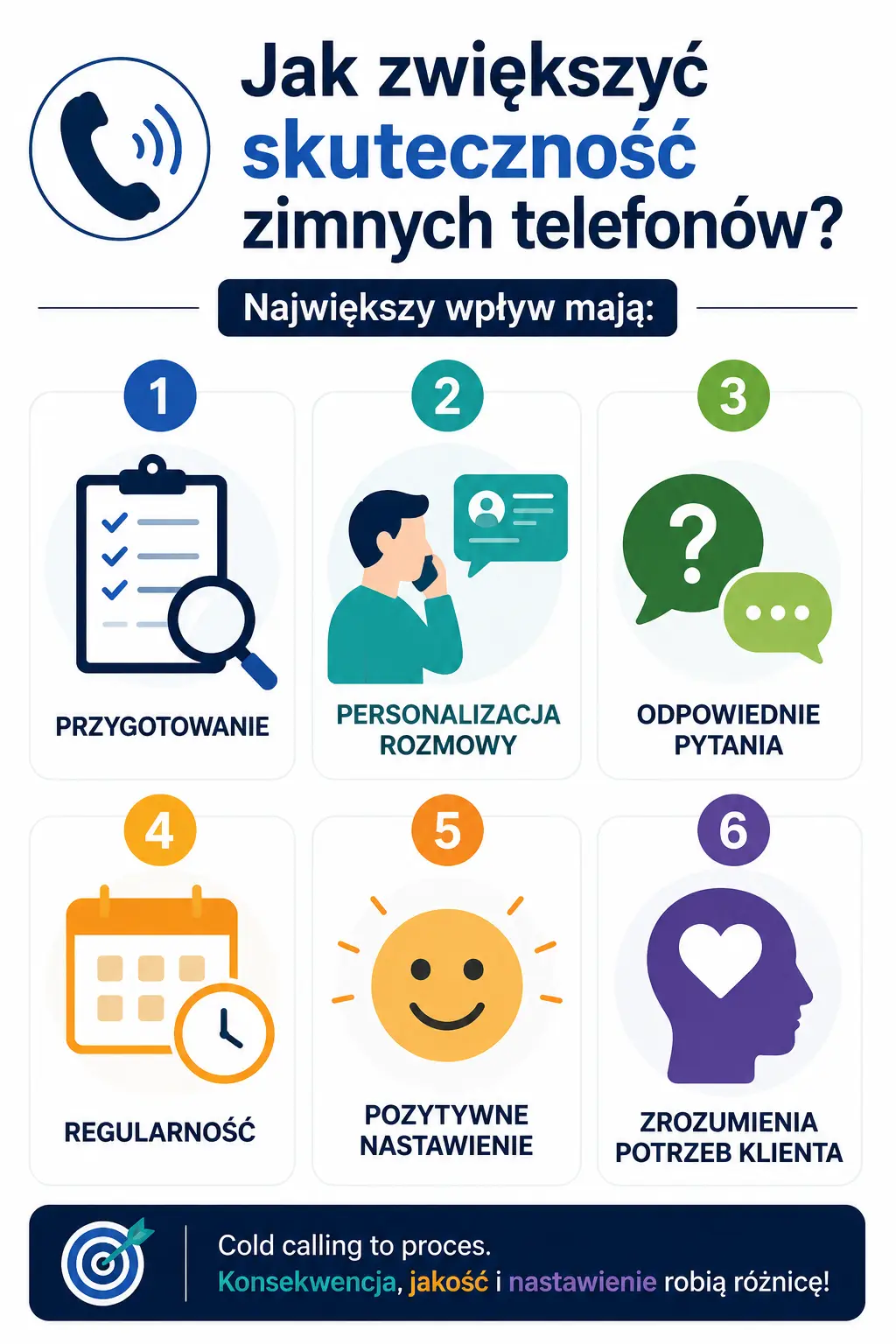 Jak zwiększyć skuteczność zimnych telefonów?