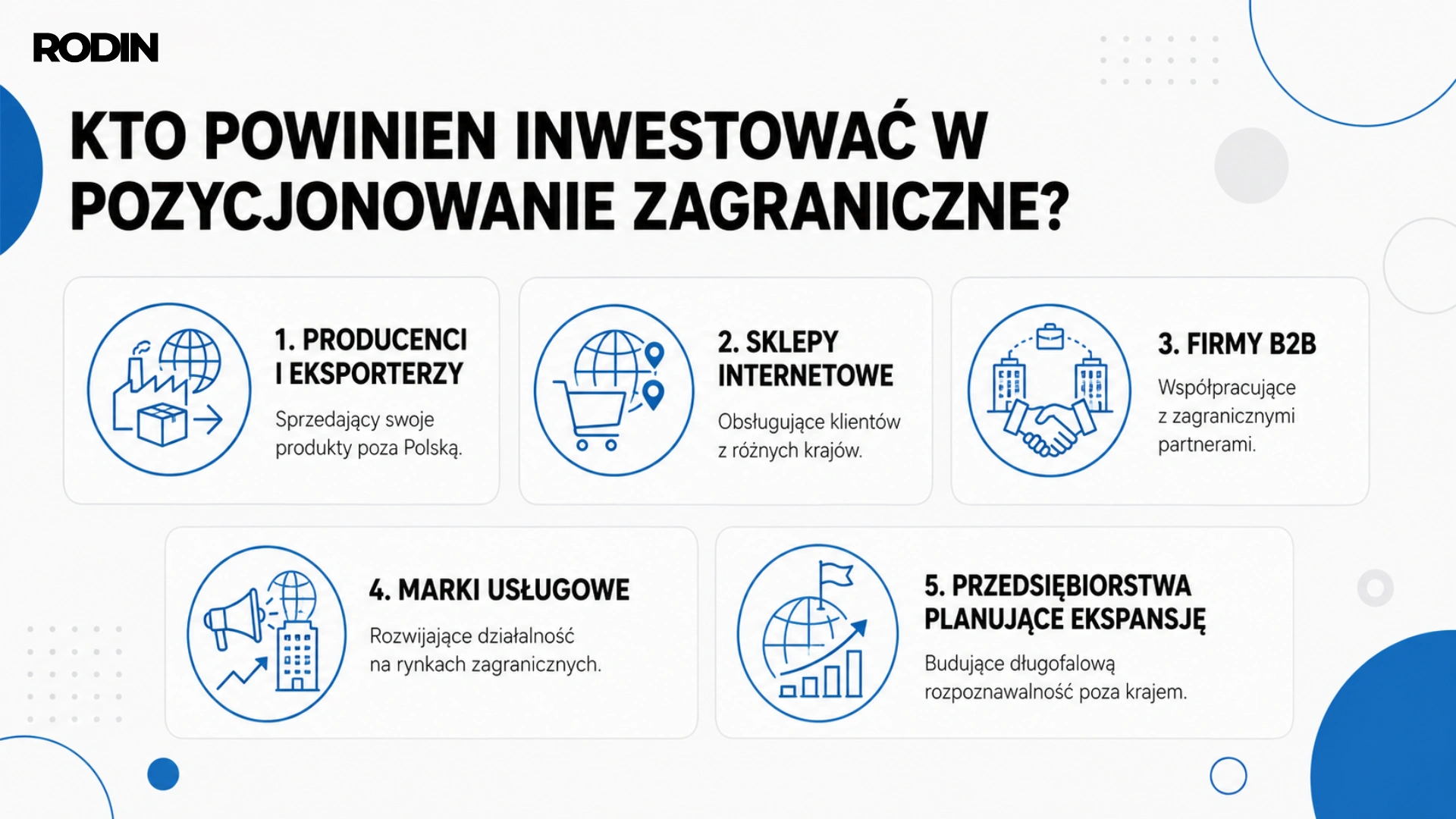 Kto powinien inwestować w pozycjonowanie zagraniczne?