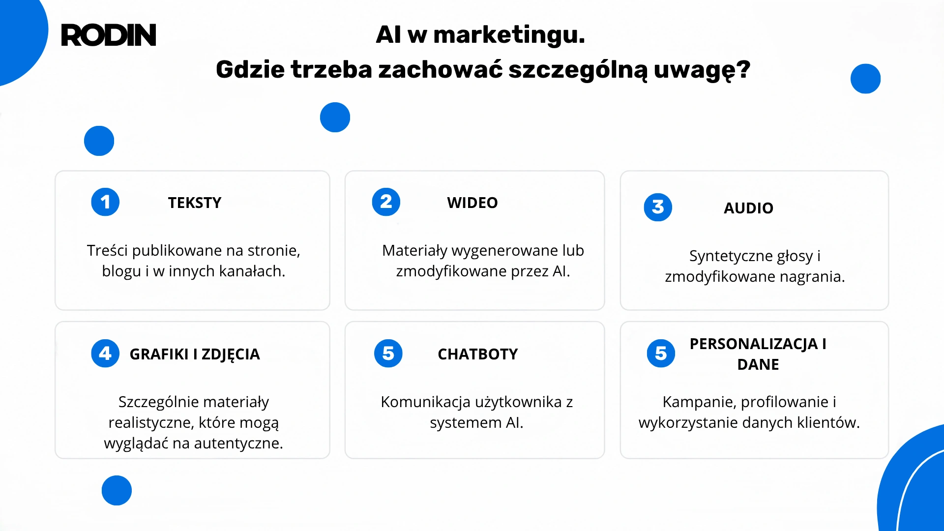 AI w marketingu. Gdzie trzeba zachować szczególną uwagę?