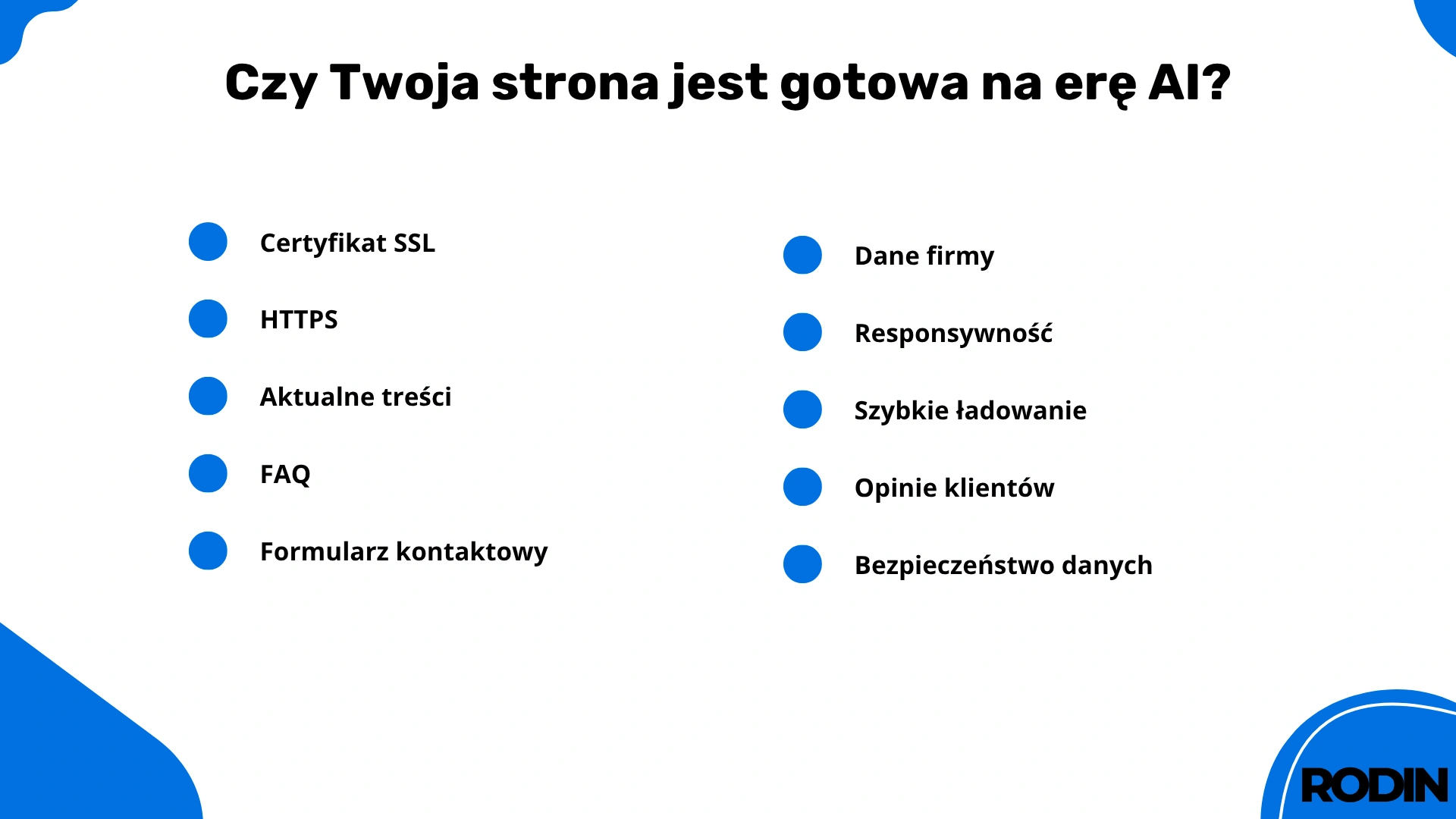 Czy twoja strona jest gotowa na erę AI?