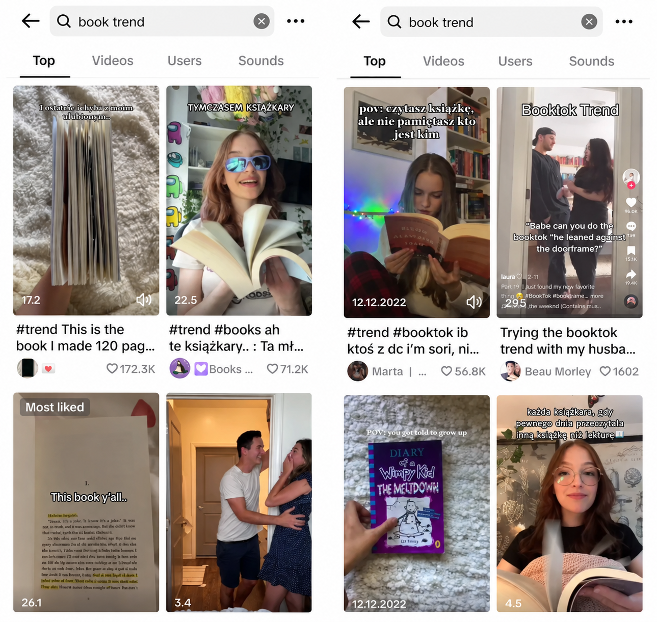 Social media campaign TikTok